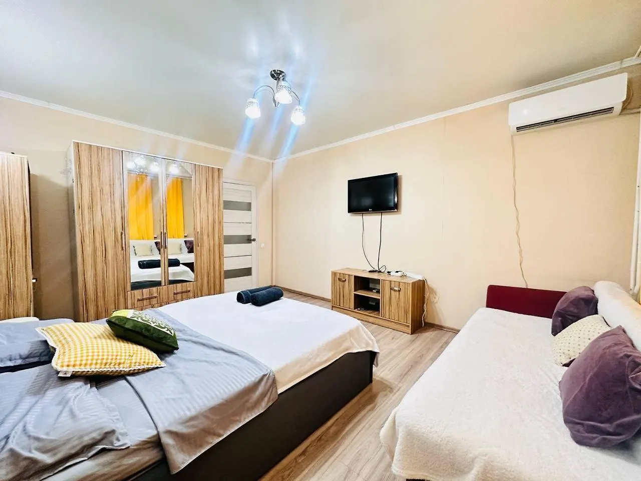 Apartmán Уют Для Большой Семьи В Золотом Квадрате Almaty
